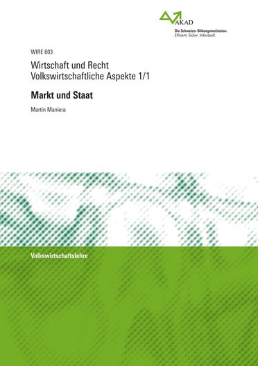 Volkswirtschaftliche Aspekte 1/1