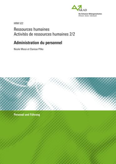 Activités de ressources humaines 2/2